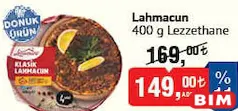 LEZZETHANE LAHMACUN 400 G fiyat ve kampanya bilgisi
